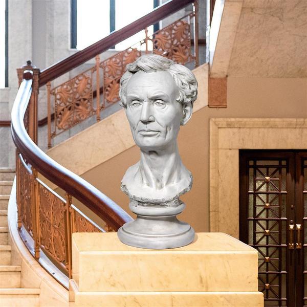 Design Toscano President Abraham Lincoln Bust Statue (1860) KY67012